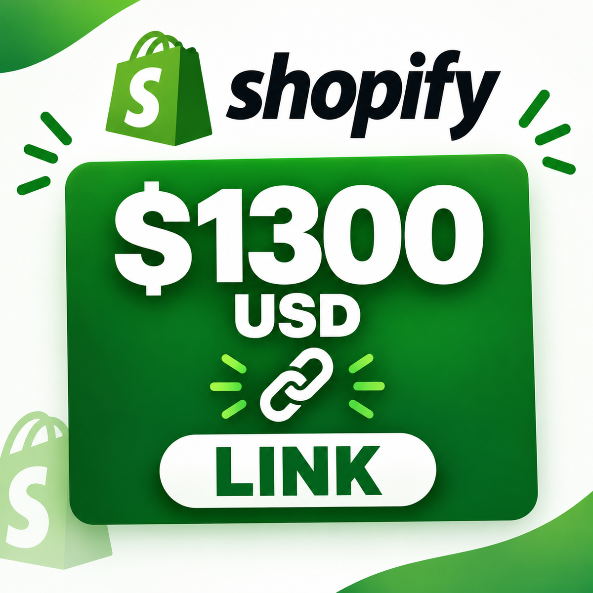 1300 USD |