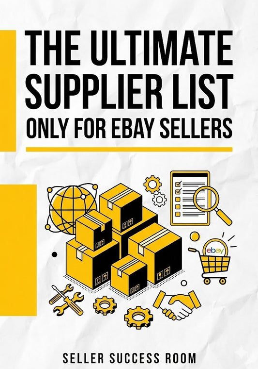 THE ULTIMATE SUPPLIER LIST (EBOOK) FOR EBAY SELLERS